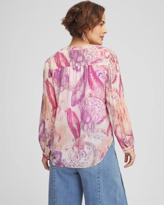 Georgette Pintuck Blouse | Chico's